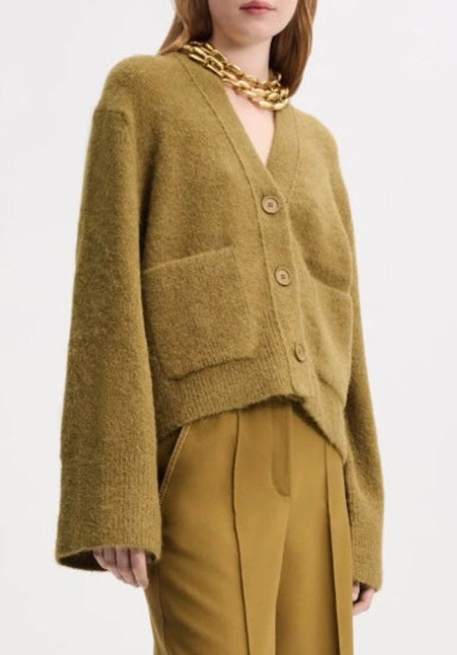 Dorothee Schumacher Cardigan Dorothee Schumacher Whispering Green | Strickjacken