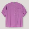 Sosue Bluse Sosue Cowboy Button Purple | Blusen/Hemden