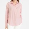 Juvia Bluse Juvia Popelin Flamingo | Blusen/Hemden