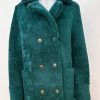 Nove Lammfell Jacke Nove Night Green | Jacken