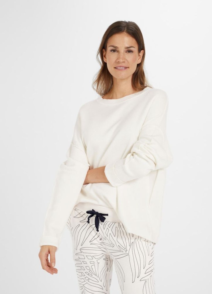 Juvia Sweater Juvia Carlotta Eggshell | Loungewear