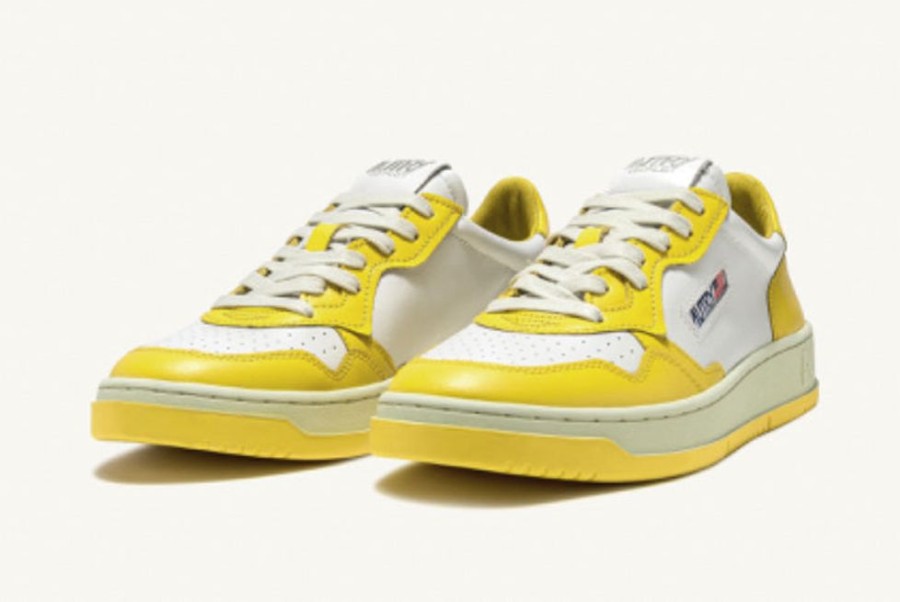 Autry Sneaker Autry Medalist Yellow/Weis | Sneaker