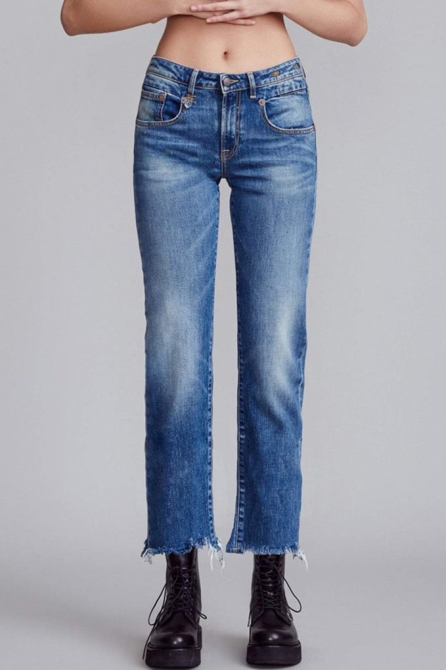 R13 Jeans R13 Boy Straight Jasper Stretch | Denim