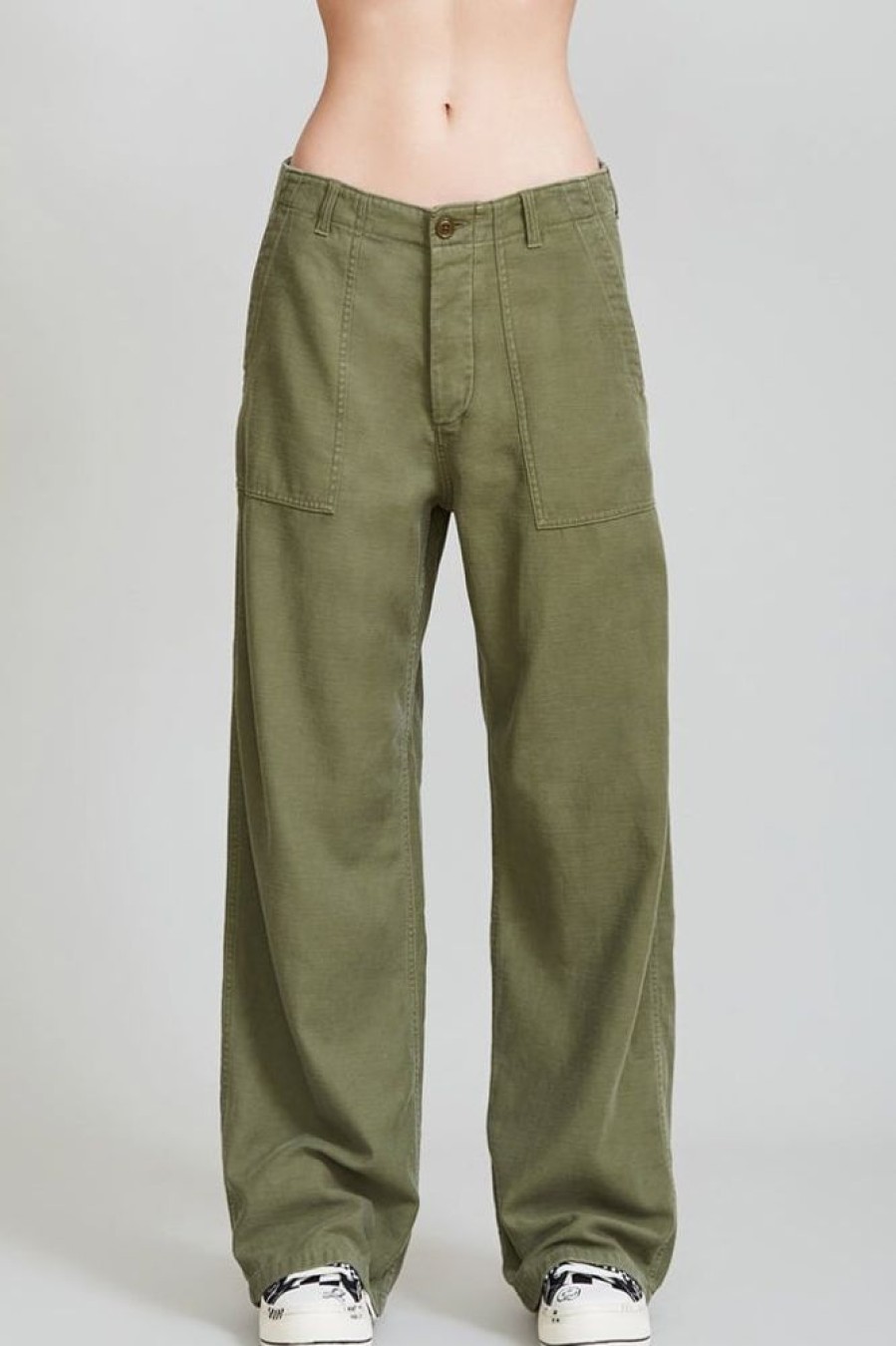 R13 Hose R13 Utility Pant Olive | Hosen