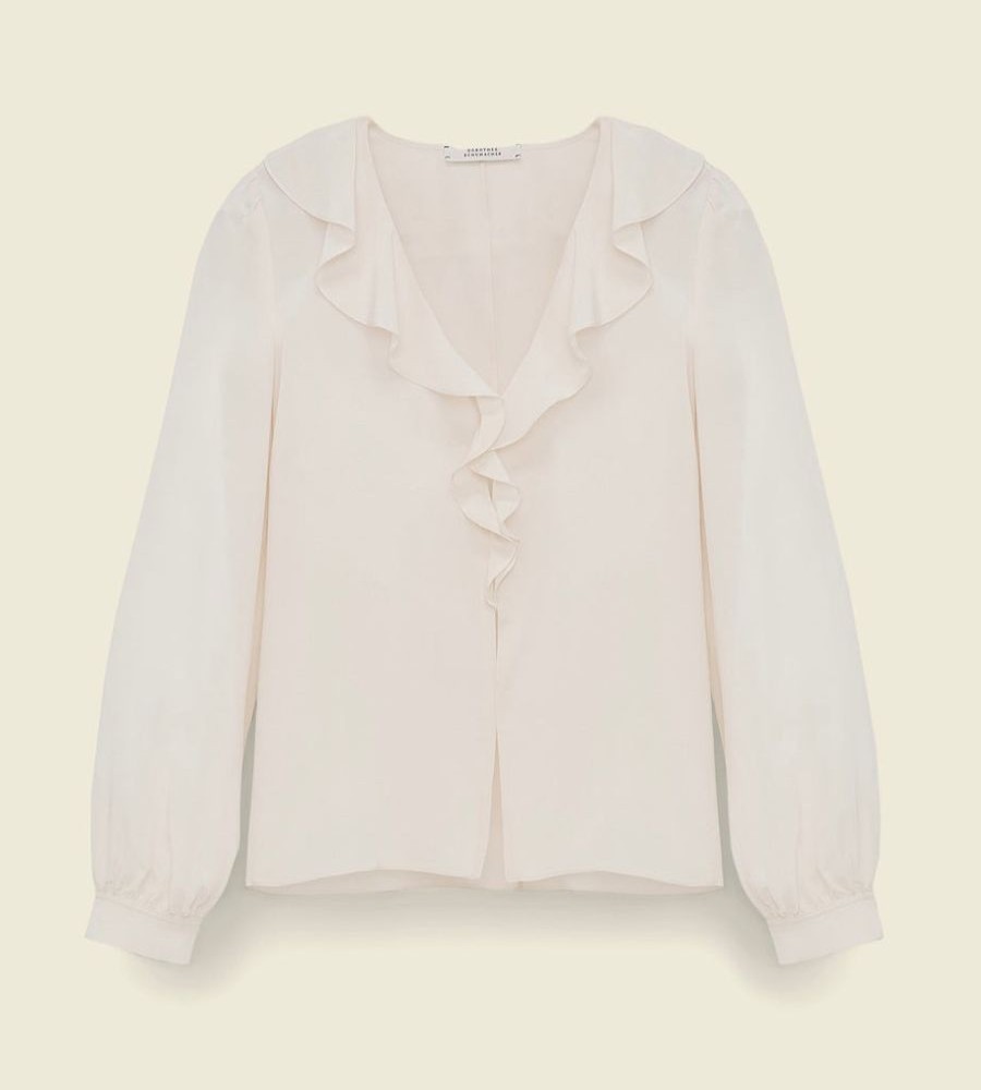 Dorothee Schumacher Bluse Dorothee Schumacher Off-White | Blusen/Hemden