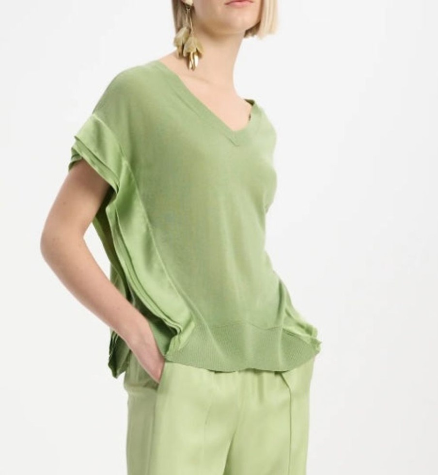 Dorothee Schumacher Pullover Dorothee Schumacher Soft Green | Pullover