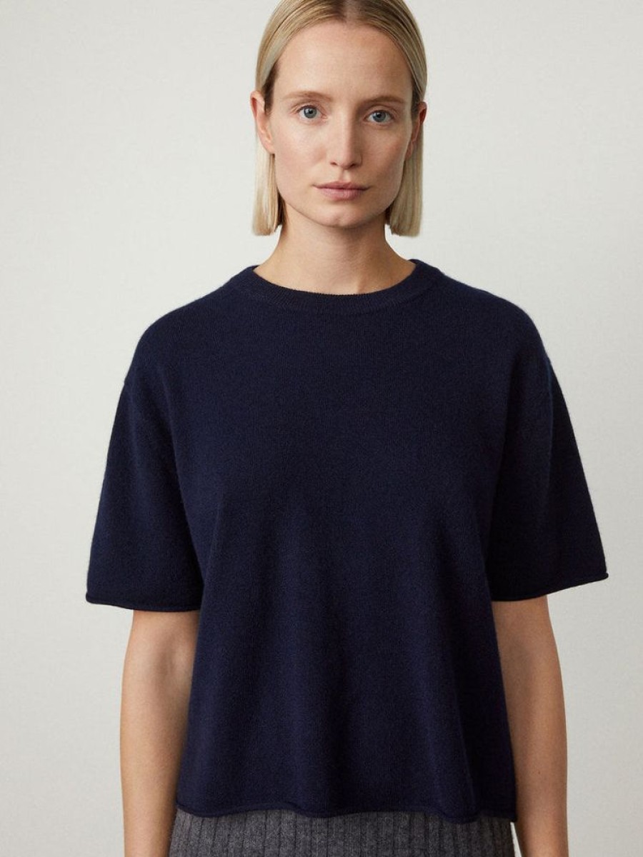 Lisa Yang Pullover Lisa Yang Cila Navy | Pullover