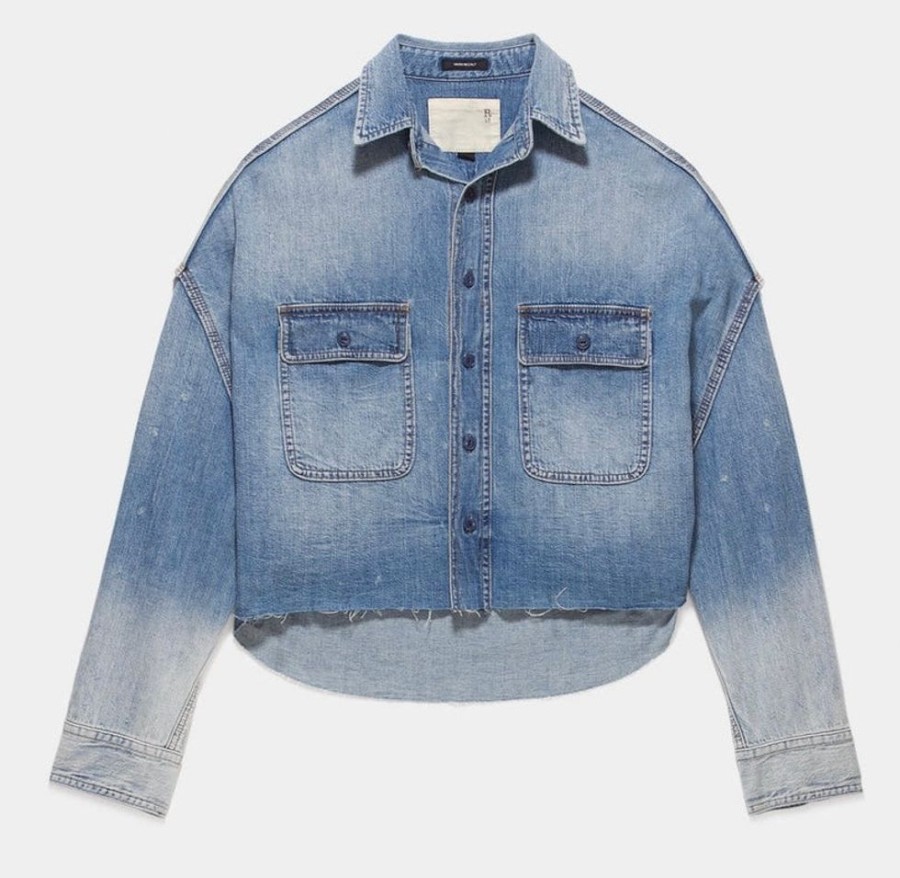 R13 Hemd R13 Denim | Blusen/Hemden