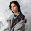 Vanessa Baroni Big Flat Necklace Vanessa Baroni Turquoise | Schmuck