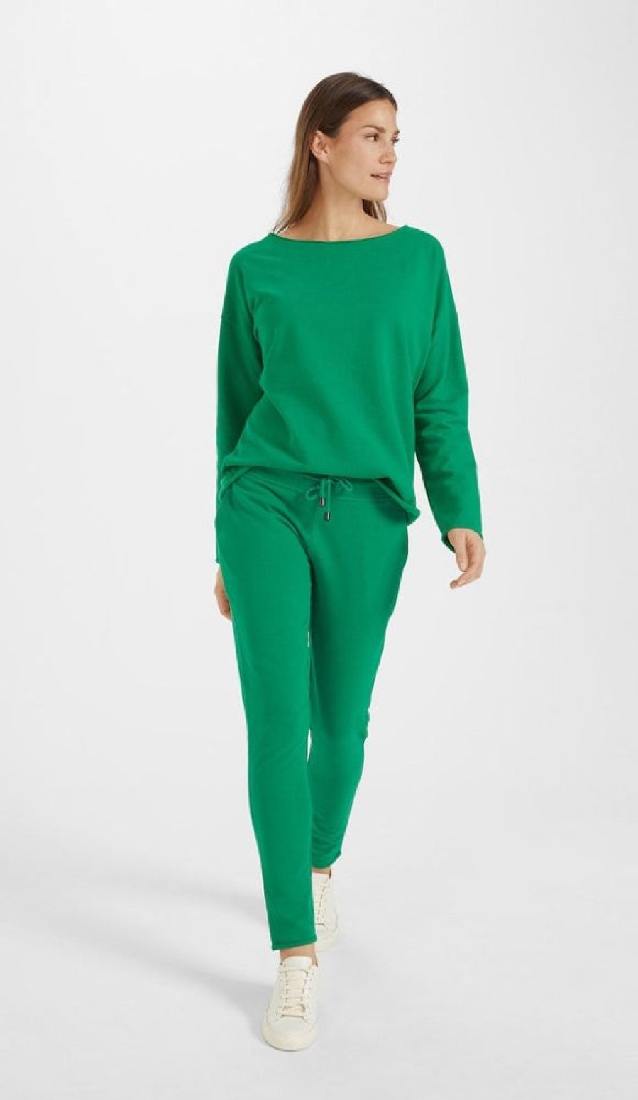 Juvia Sweatpants Juvia Slim Fit Smilla Smaragd | Loungewear